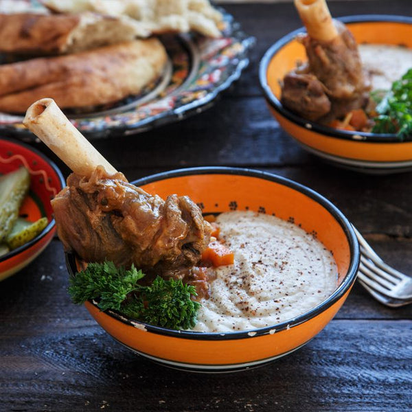 Halal Lamb Shank Saffron Alley