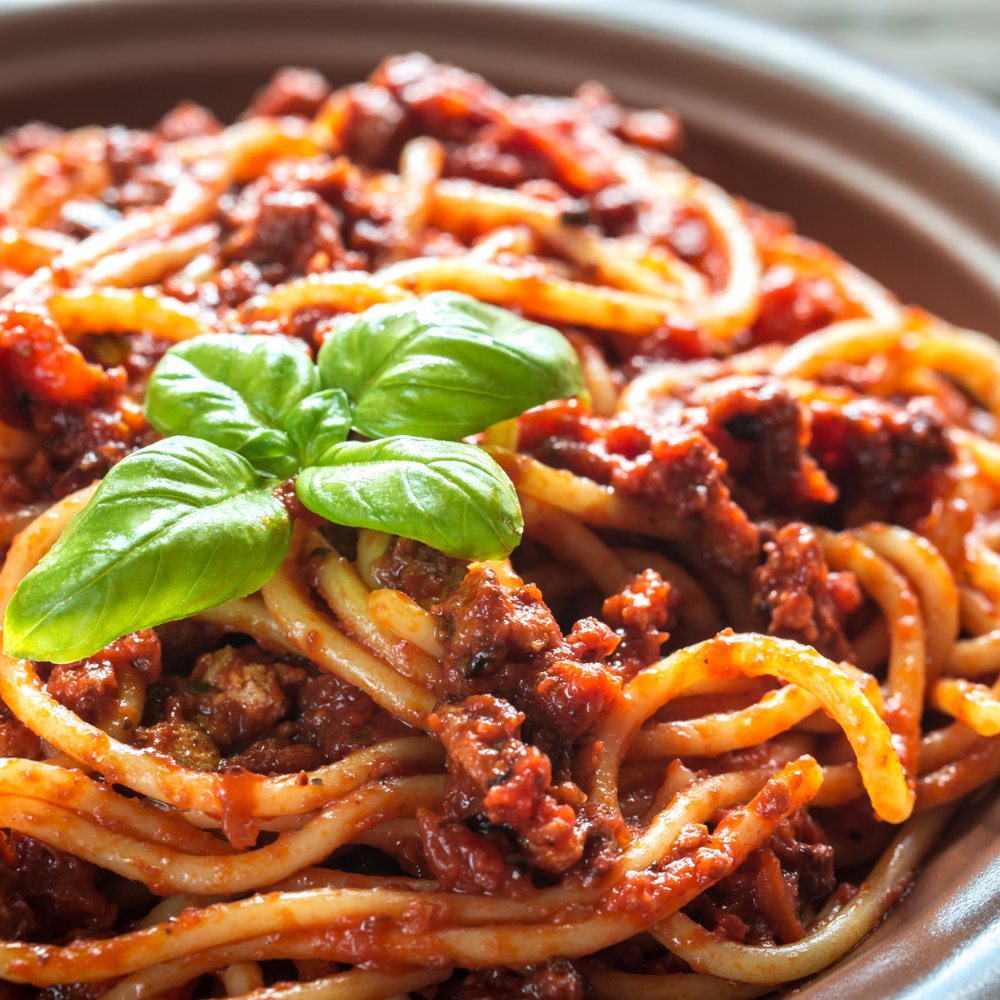 Chunky Mushroom Beef Bolognese