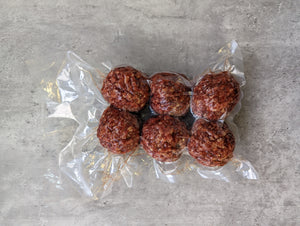 3oz Angus Smash Burger Balls Pack of 6