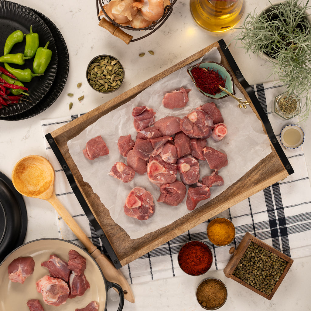 Halal Diced Lamb Leg