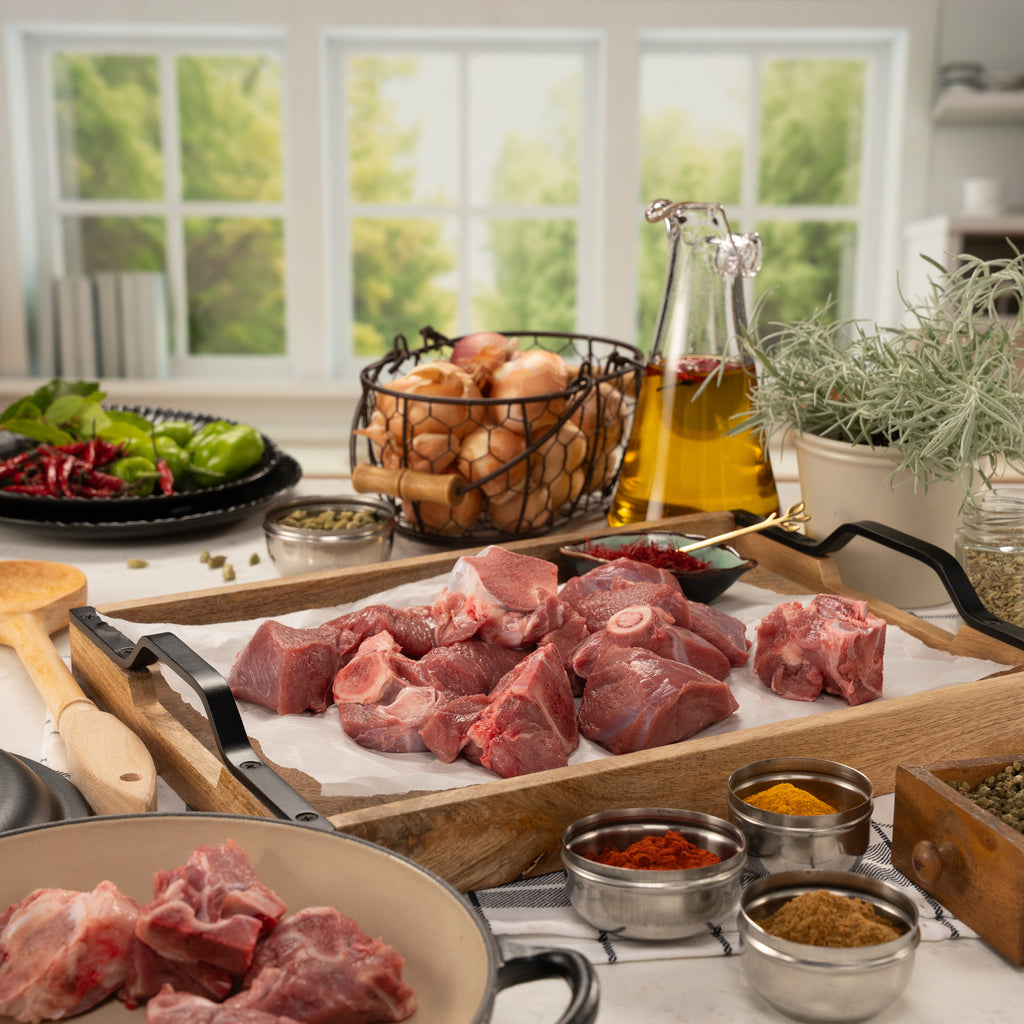 Halal Diced Lamb Leg