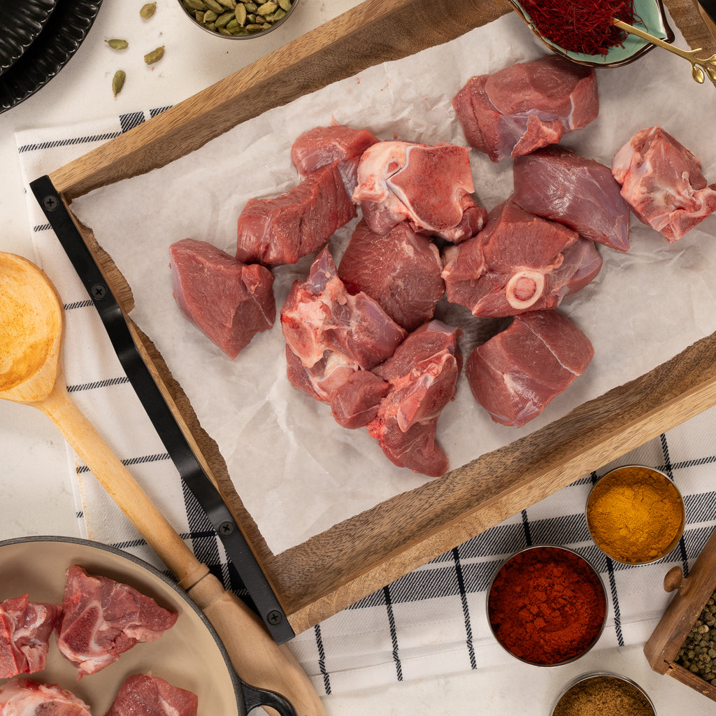 Halal Diced Lamb Leg