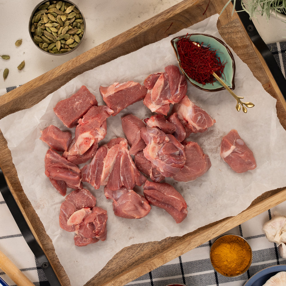Halal Diced Lamb Shoulder