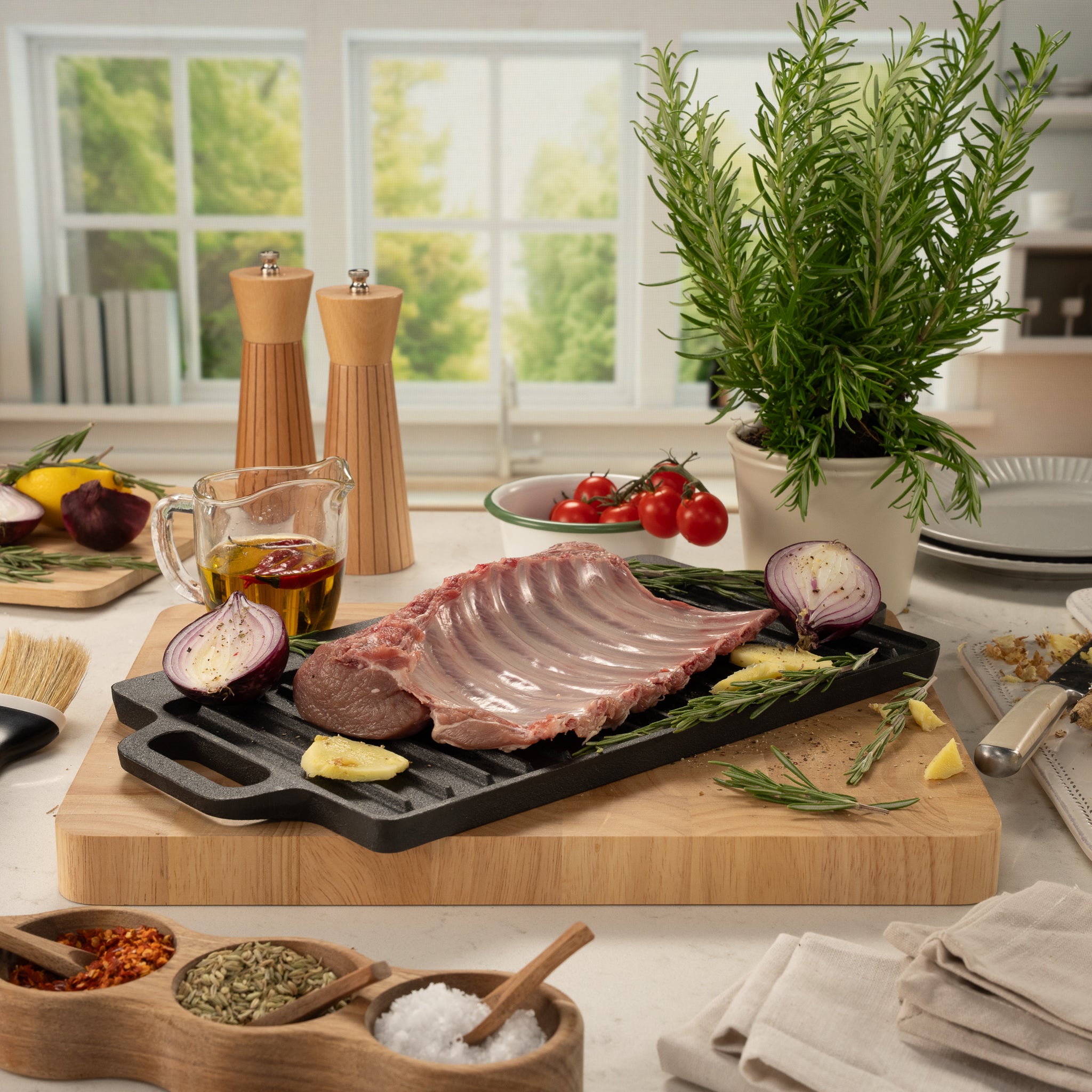 Halal Lamb Rib Racks – Saffron Alley