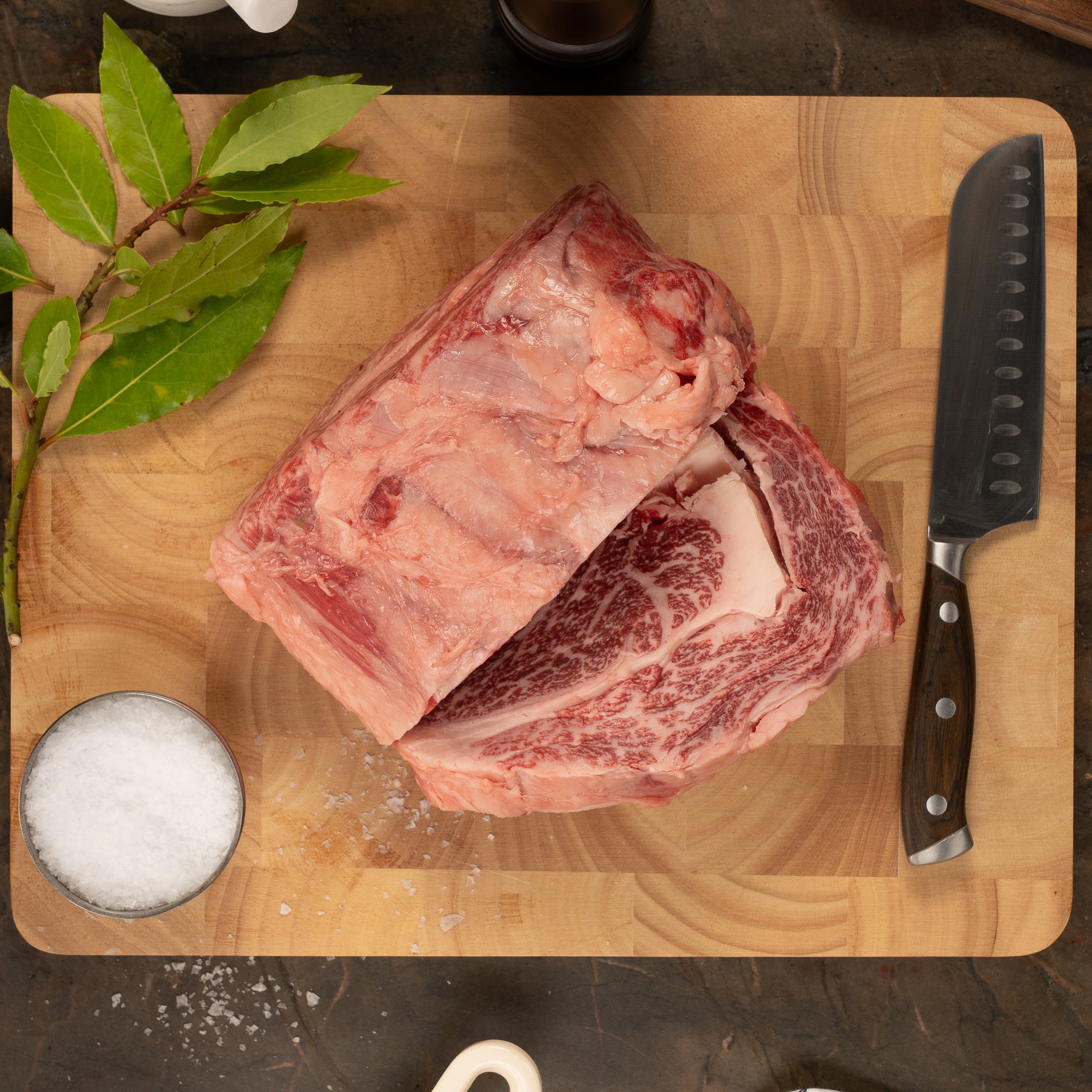 Halal Wagyu Rib-Eye Full Blood BMS 9+ – Saffron Alley