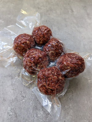 3oz Angus Smash Burger Balls Pack of 6