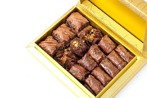 Chocolate Baklava Selection