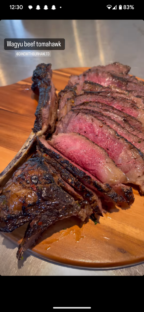 Halal Wagyu Tomahawk Steak