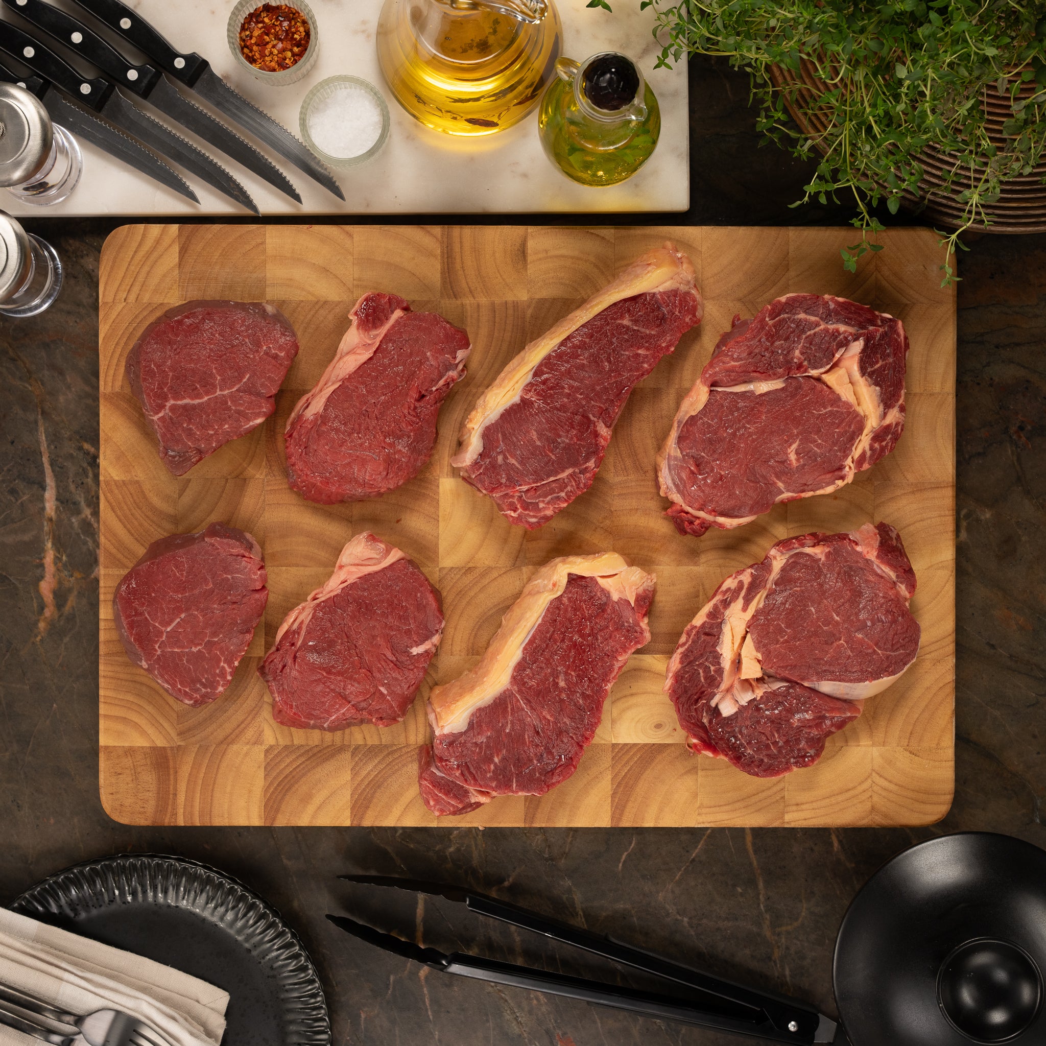 Halal Steak Boxes | Grass-Fed & Wet-Aged | Saffron Alley