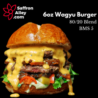Halal Wagyu Burger 6oz 170g BMS 5
