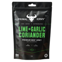 Halal Beef Jerky - Lime, Garlic & Coriander