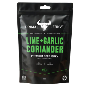 Halal Beef Jerky - Lime, Garlic & Coriander