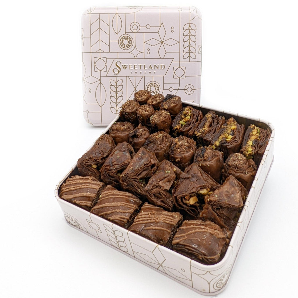 Chocolate Baklava Selection