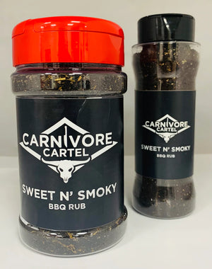 Sweet n' Smoky Black BBQ Rub