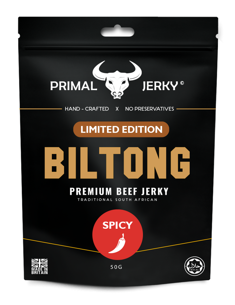 Halal Primal Jerky - Spicy Biltong
