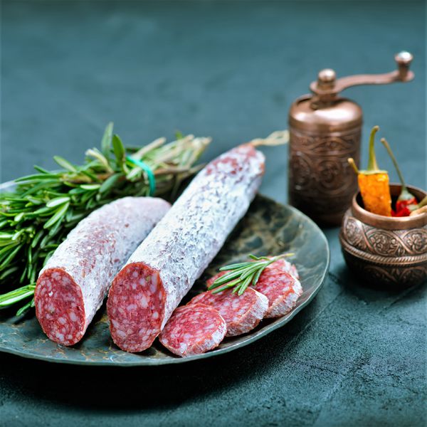 Halal Whole Salami - Beef – Saffron Alley