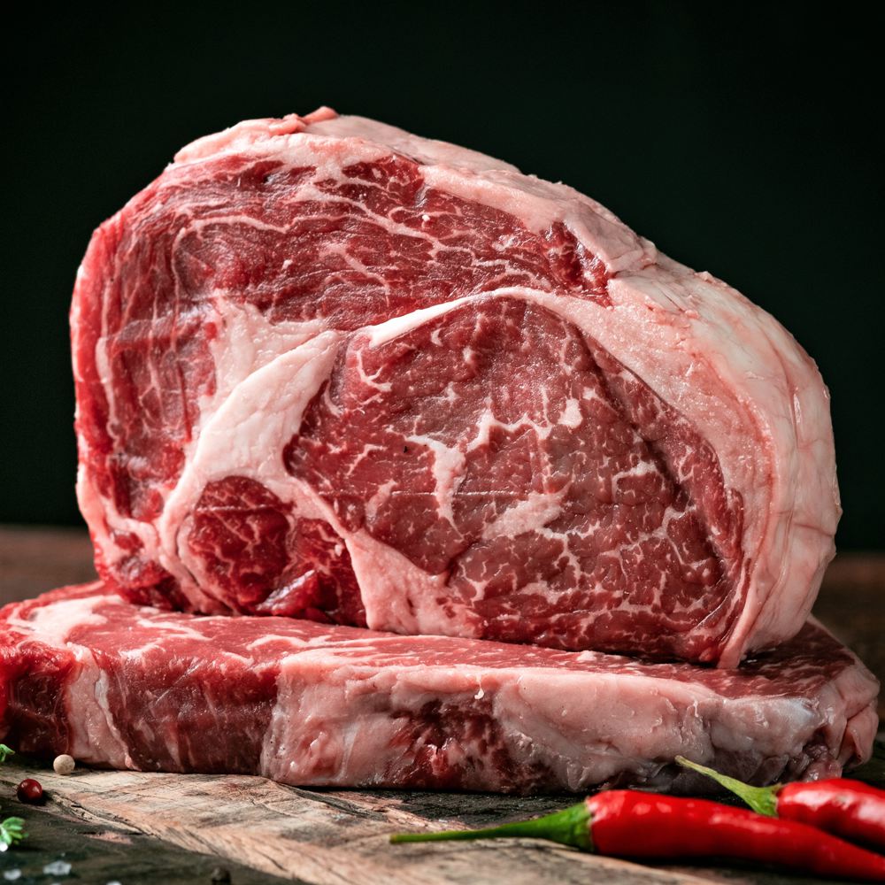 
            
                Load image into Gallery viewer, Halal Angus Rib-Eye Steak Premium Grain Fed
            
        