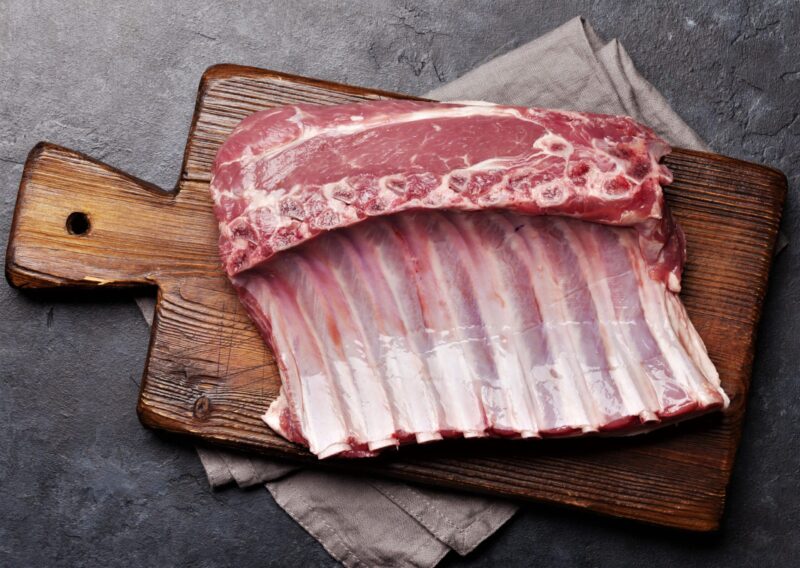 Lamb Rib Rack Cut Halal Lamb Rib Racks – Saffron Alley