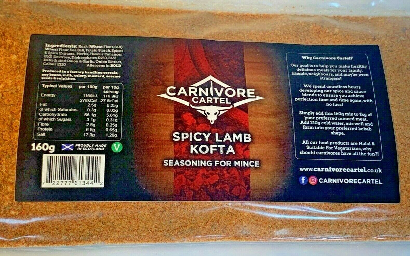 New Halal Crispy Beef Bacon